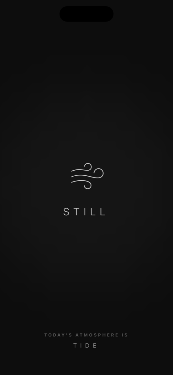 Still app atmosphere showcase